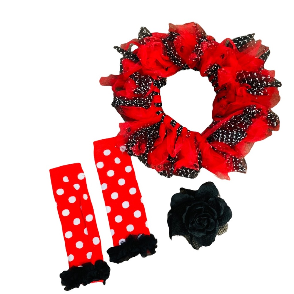 Ladybug Tutu & Accessory Set 2T-4T - Picture 1 of 6